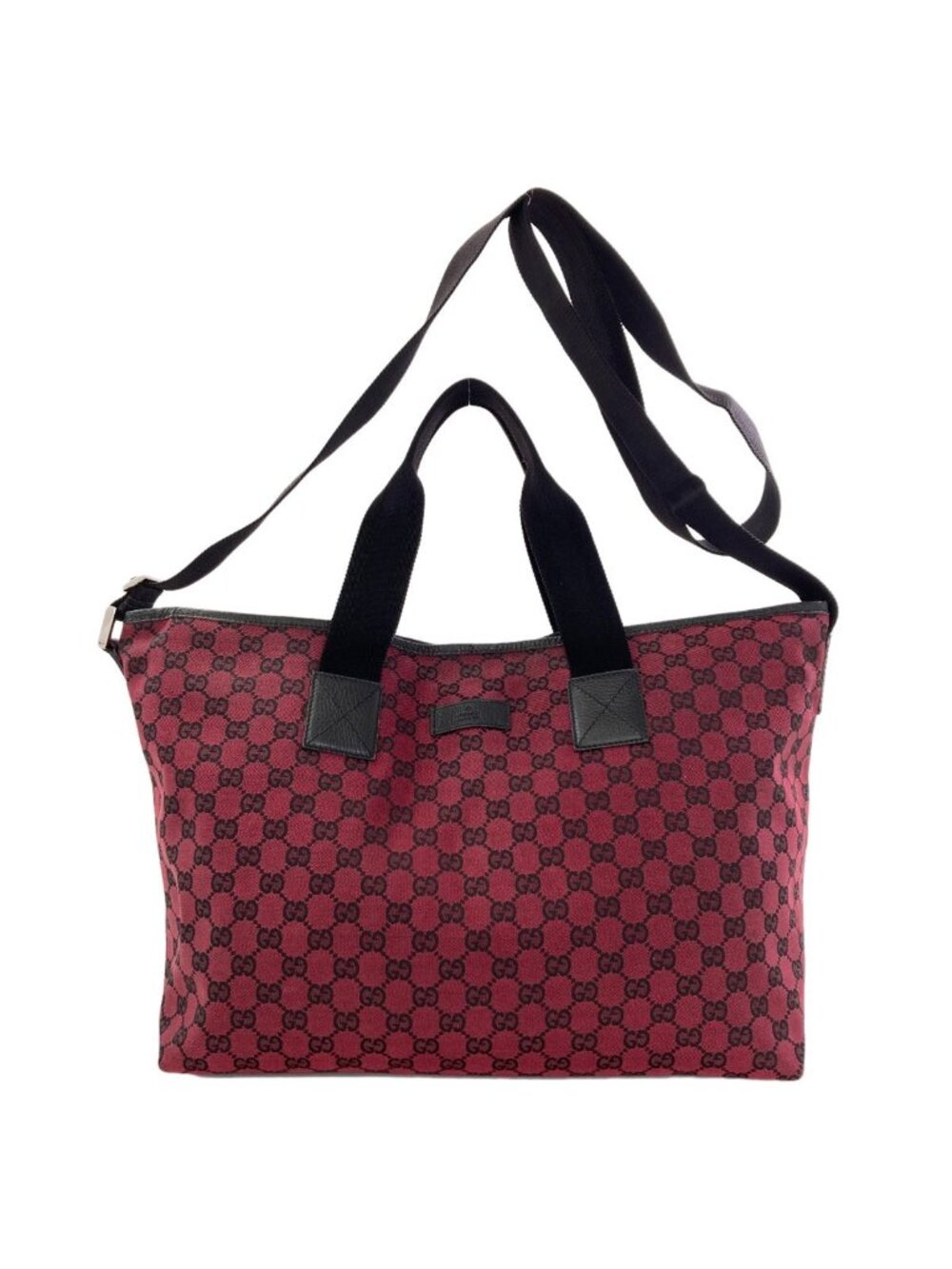 Gucci GG 2-Way Tote Bag Canvas